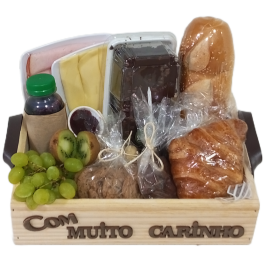 Bandeja de Café Requinte com Carinho ❤️